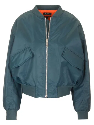 Apc Ella Jackets Blue
