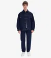 Apc Elvis Jacket L Ial In Ial - Stonewashed Indigo