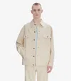 Apc Elvis Jacket S Aad In Aad - Ecru