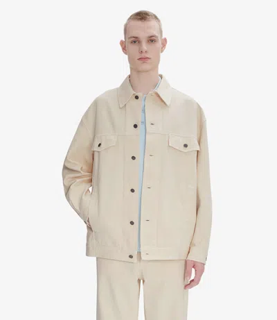Apc Elvis Jacket S Aad In Aad - Ecru