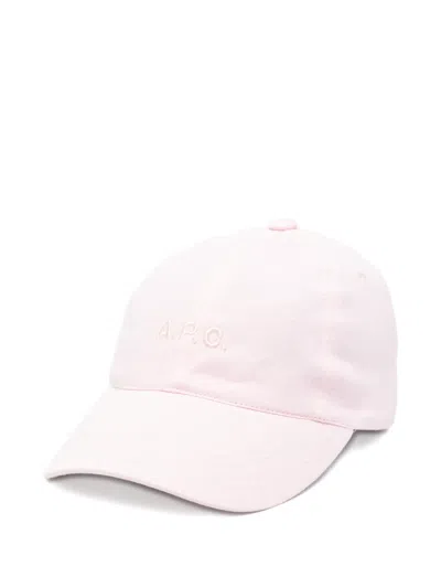 Apc Embossed Baseball Cap In White