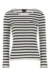 Apc A.p.c. T-shirt "caroll" In Beige