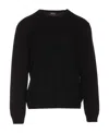Apc Embroidered-logo Virgin Wool Jumper In Black