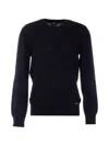 A.p.c. Embroidered Sweater In Blue