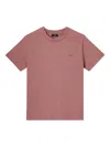 Apc Embroidered T-shirt In Pink