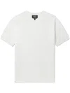 Apc Embroidered T-shirt In White