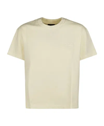 A.p.c. Embroidered T-shirt In Neutral