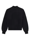 Apc Emilia Funnel-neck Sweater In Black