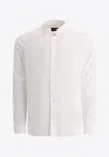 Apc Essential Long-sleeved Shirt In White