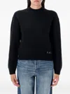 Apc A.p.c. Women's Esther Merino Wool Jumper In Black