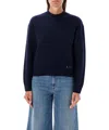 Apc A.p.c. Esther Virgin Wool Crew-neck Sweater