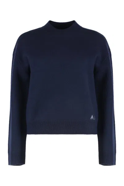 Apc A.p.c. Esther Virgin Wool Crew-neck Sweater