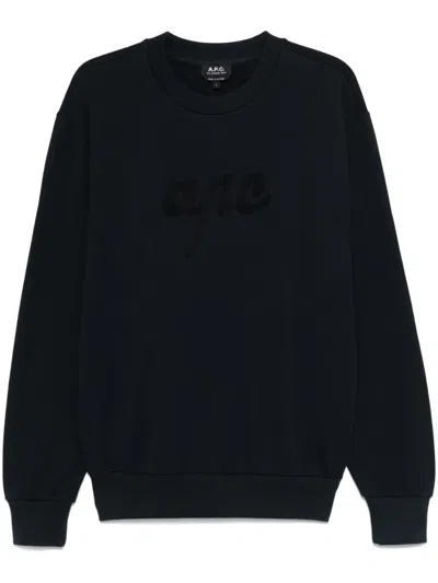 Apc Ethan Sweatshirt In 蓝色