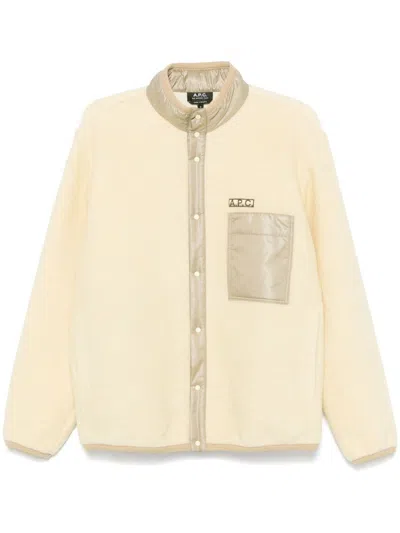 Apc Ewan Jacket In Yellow