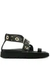 Apc Khaki Natacha Ramsay-levi Edition Concarneau Sandals In Green