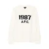 Apc Sweater A. P.c. Men Color Ecru In White