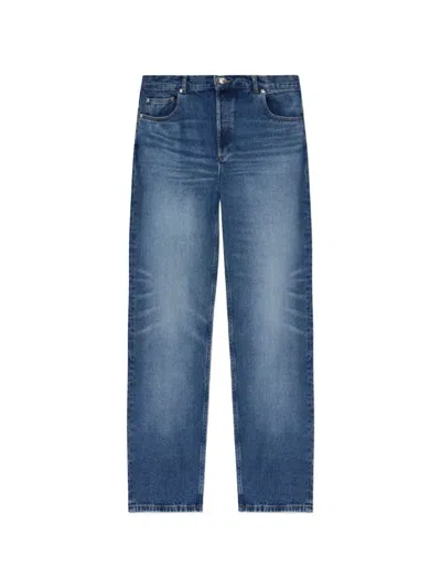 A.p.c. Fairfax Faded-effect Jeans In Blue