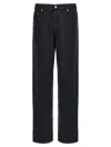 Apc Martin Belt Loops Five-pocket Trousers In Black