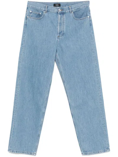Apc Fairfax Jeans In Blue