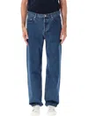 Apc A.p.c. Relaxed Jeans In Blue