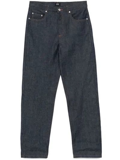 Apc Fairfax Jeans In Blue