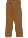 Apc Fairfax Jeans In Braun