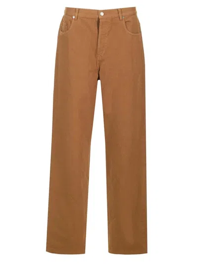 Apc A.p.c. Fairfax Straight In Brown