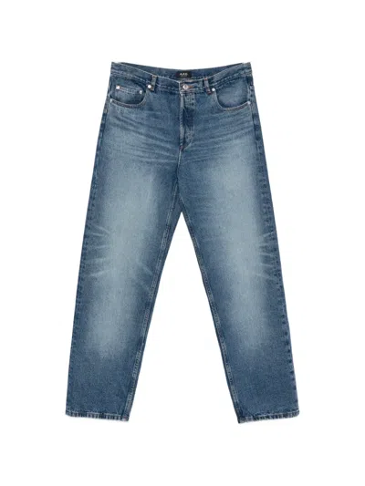 A.p.c. Fairfax Straight-leg Jeans In Multi