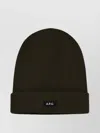 Apc 'fall' Ribbed Cuffed Wool Beanie