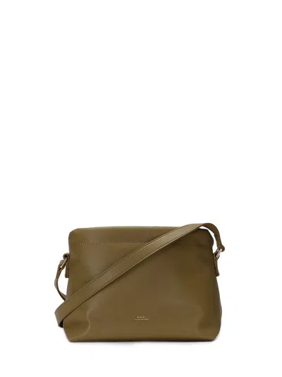 Apc A.p.c. Faux Leather Shoulder Bag