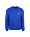 Apc A.p.c. Logo Embroidered Crewneck Sweatshirt In Tic