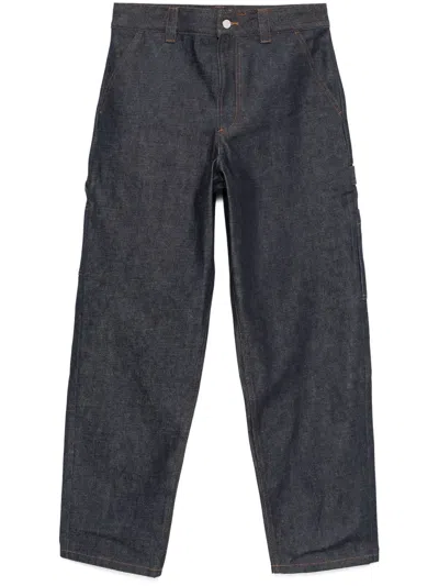 Apc Fergus Jeans In Navy