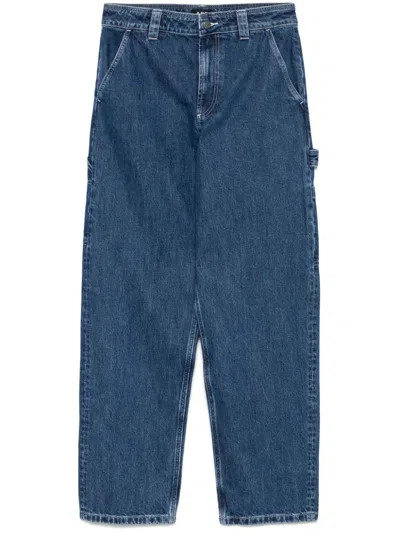 Apc Fergus Jeans In Blue