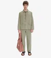 Apc A.p.c. 'fergus' Pants In Kae - Muted Green