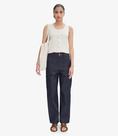 Apc Fergus Jeans (w) L Iai In Iai - Indigo