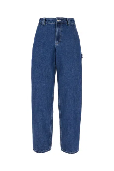 Apc Fergus Workwear Jeans In Blue