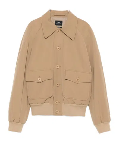 APC A.P.C. FLAP POCKET BUTTONED JACKET