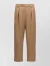 Apc Renato Pleated Wool Trousers