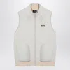 APC A.P.C. FLEECE ZIPPED WAISTCOAT