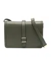Apc Flip Shoulder Bag In Green
