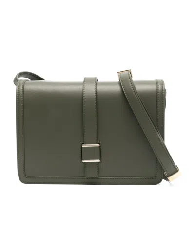 Apc Flip Shoulder Bag In Green