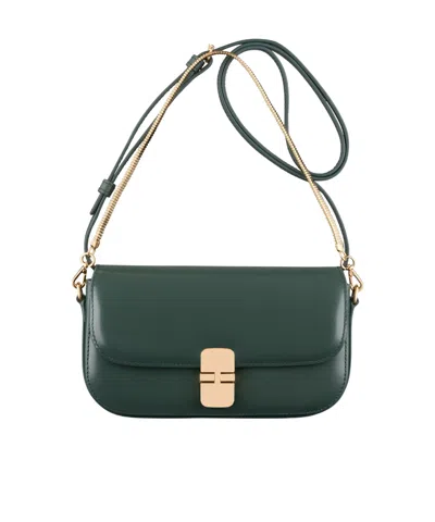 APC A.P.C. CHAIN-LINKED SHOULDER BAG