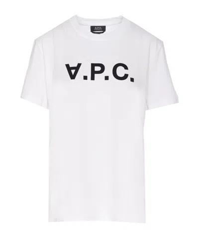APC A.P.C. LOGO PRINTED CREWNECK T-SHIRT