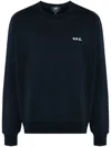 Apc Sweat Boxy Petit Vpc-m Nd A.p.c. Male In Blue