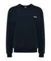 Apc Flocked-logo T-shirt In Black