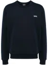 Apc Sweat Boxy Petit Vpc-m Nd A.p.c. Male In Blue