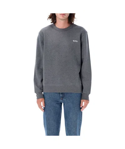 APC A.P.C. LOGO PRINTED CREWNECK SWEATSHIRT