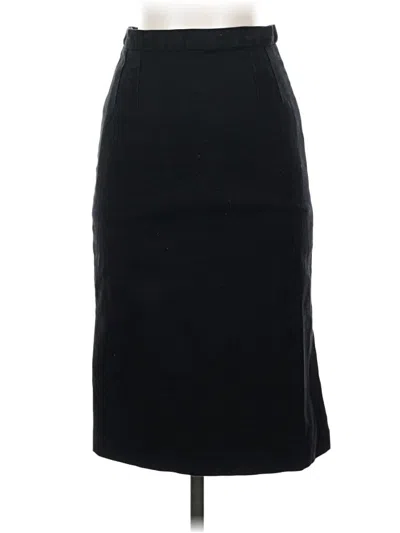 Pre-owned A.p.c. Formal Skirt In Black