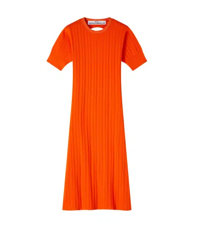 Apc France Dress In Eaa - Orange