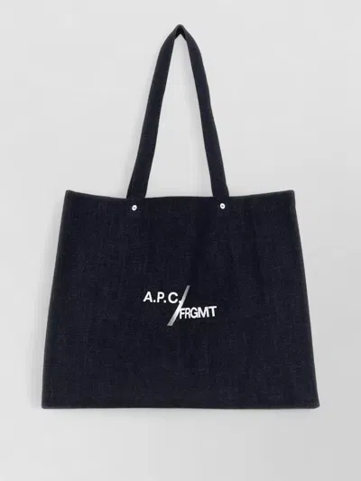 A.p.c. Frgmt Je Sors Ce Soir Tote Bag